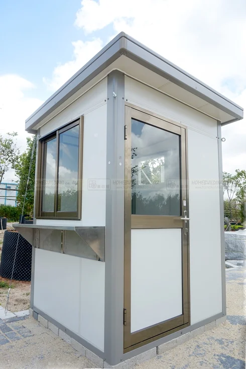 原工程 A01：組合建築正面與側面門窗
